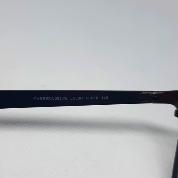 CARRERA 5020/S LS53R 58-16-140 Sunglasses Frame, Pre-Owned - Picture 4 of 6